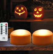 HOME MOST LED Pumpkin Lights With Remote Control A